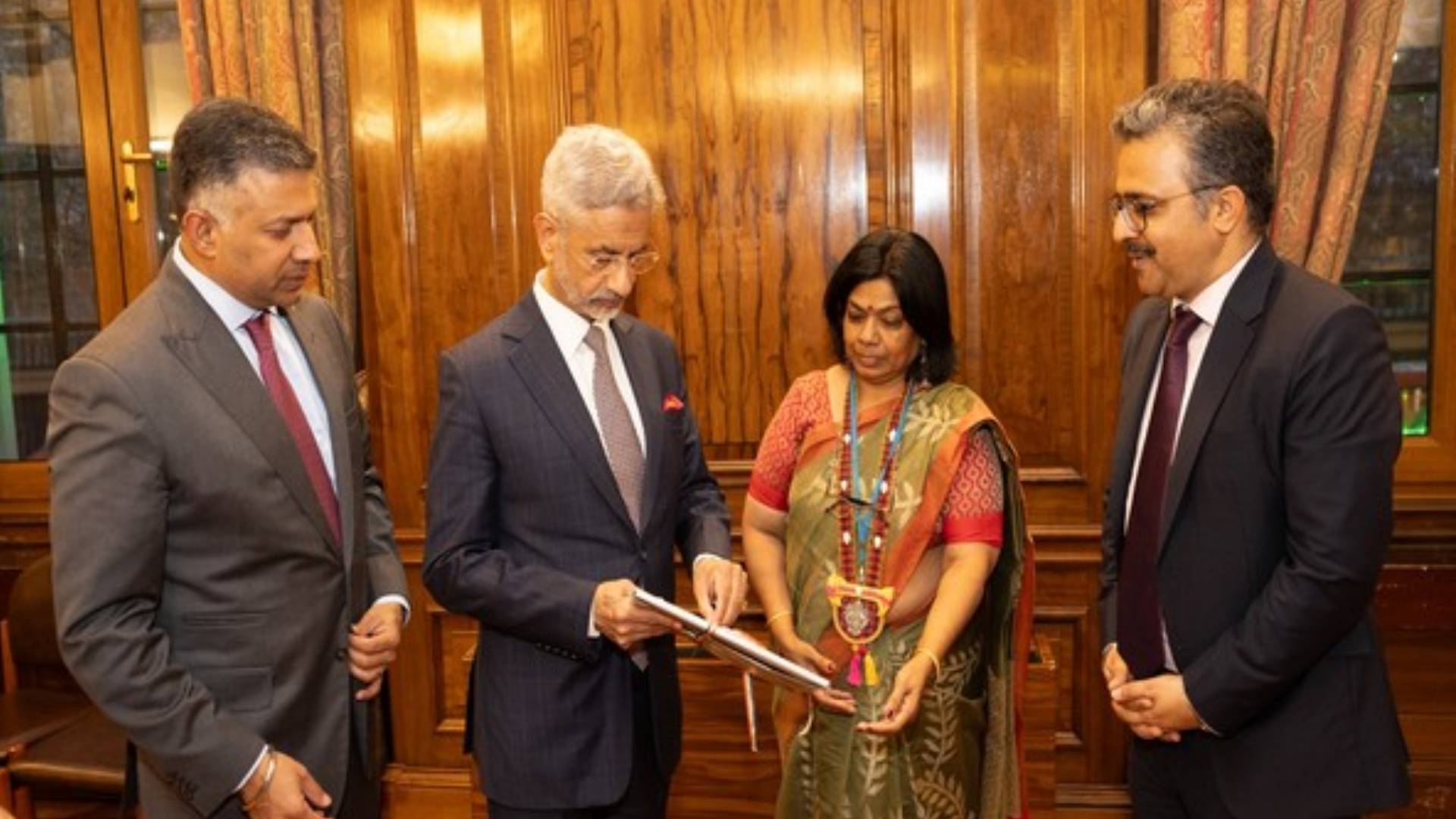 EAM Jaishankar Releases 4th Edition Of Bharat Bhawan Magazine In London